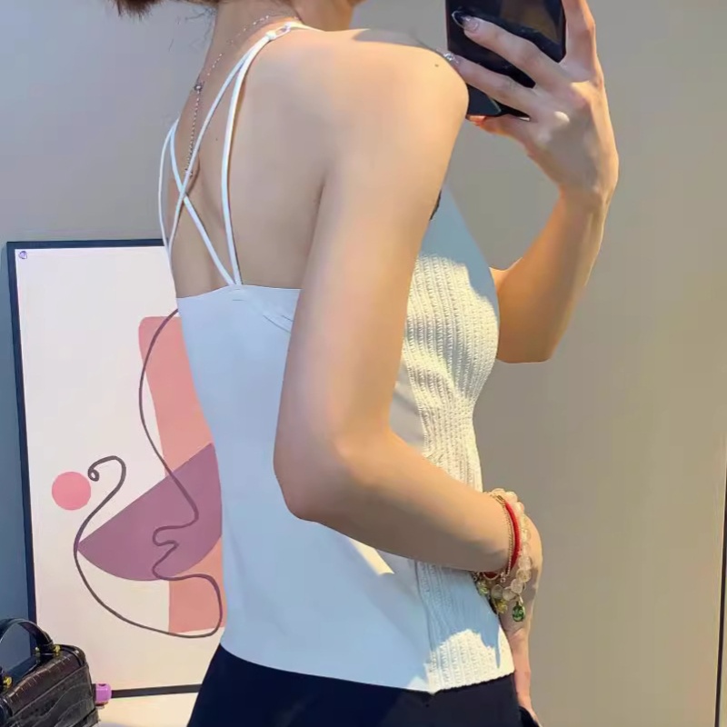 Zara Summer Clothing For Women - Bra Musim Panas Korset Hitam Aktif