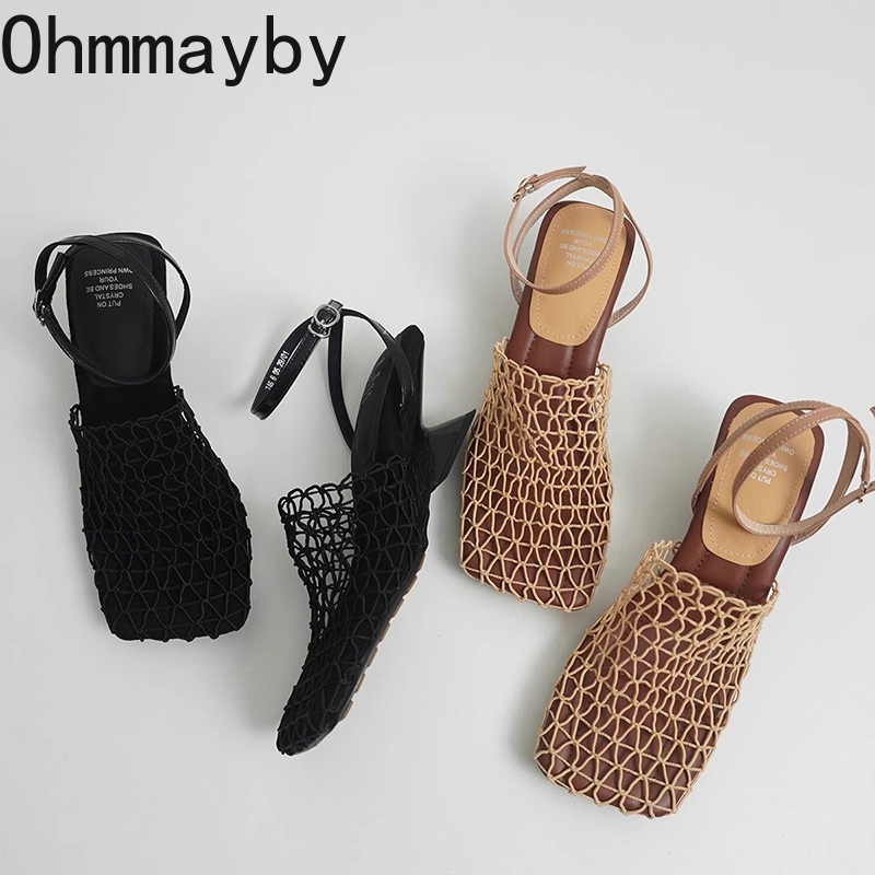 Summer Clothing Sale Women - Sandal Wanita Mewah Desainer Model Hollow