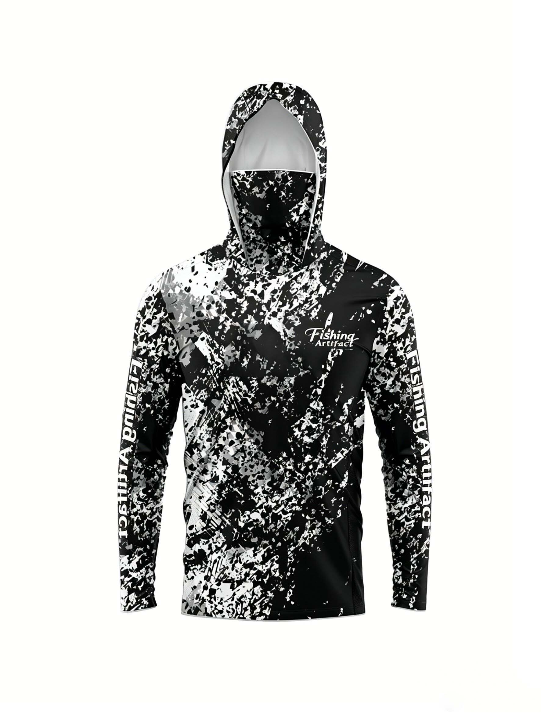Summer Clothing Guys - Hoodie Memancing Pria Motif 3D untuk