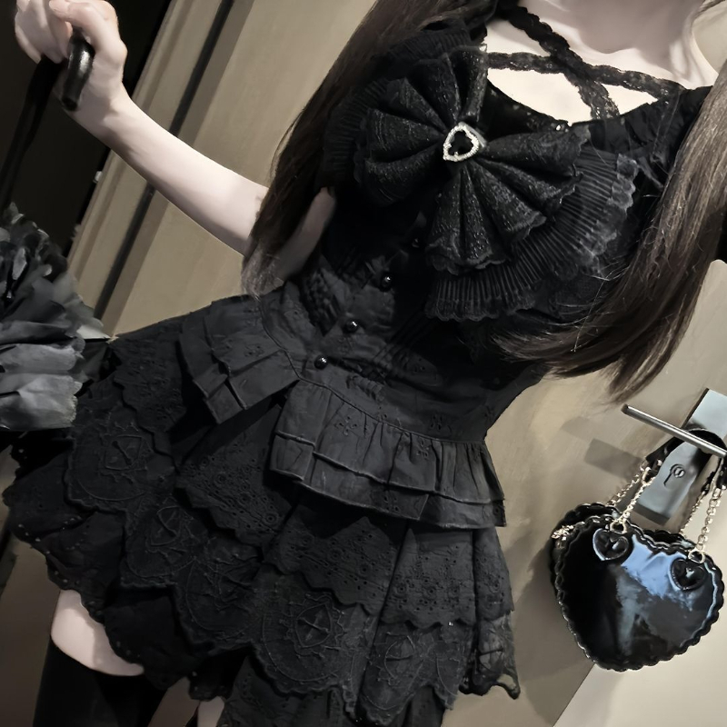 Summer Alt Clothing - Kaos Lengan Puff Slim Retro Jepang