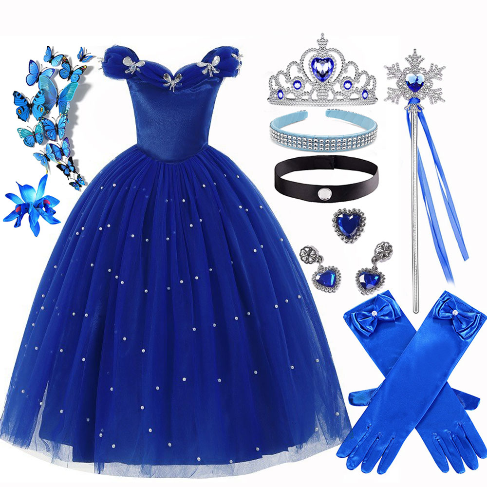 Summer Clothing For Kids Girls - Pakaian Mewah Natal Musim Panas untuk