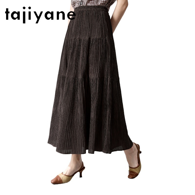 Summer Line Clothing Brand - TAJIYANE 97.6% Rok Wanita Sutra Murbei