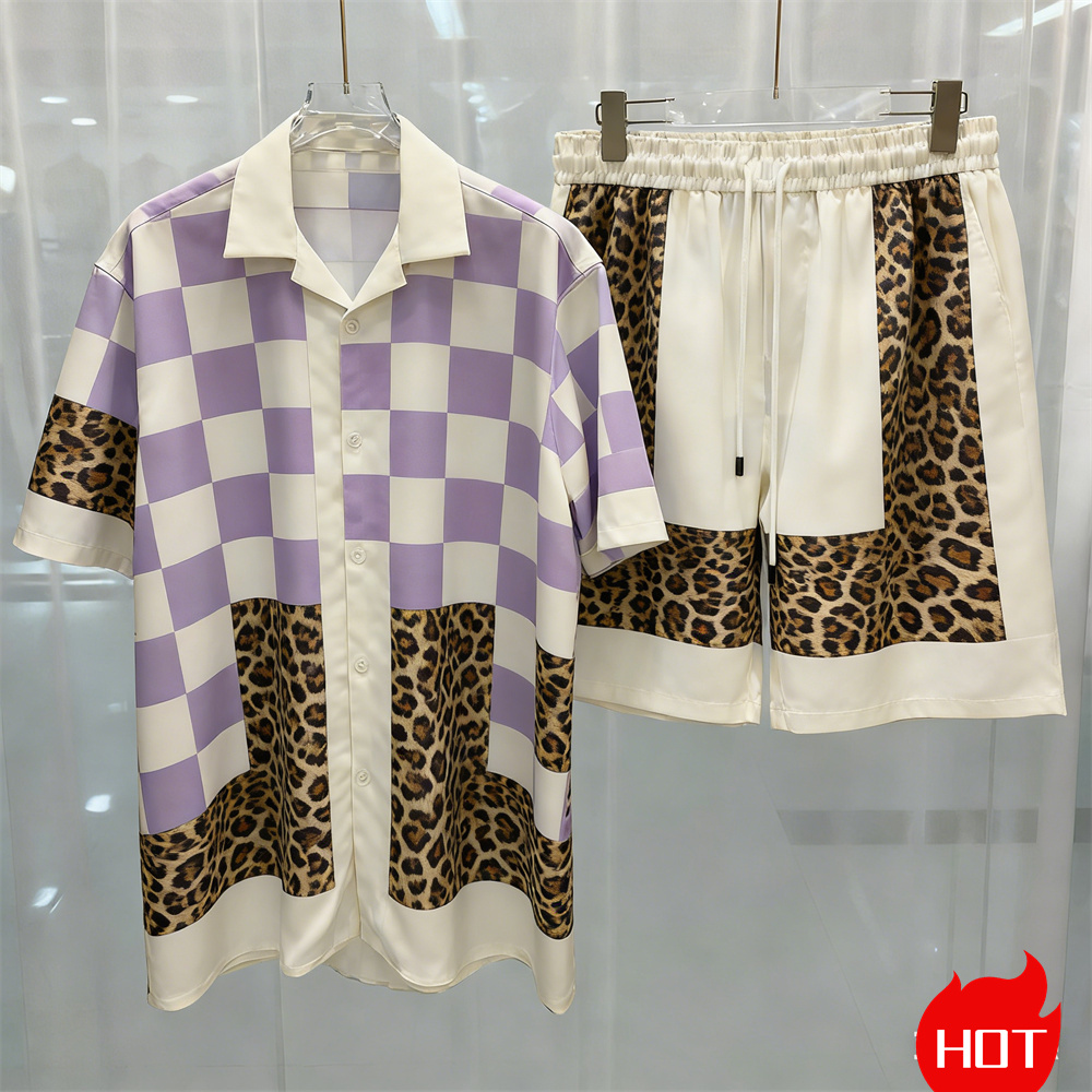 Summer Clothing For A Beach - Setelan Kemeja Pria Musim Panas, Sederhana
