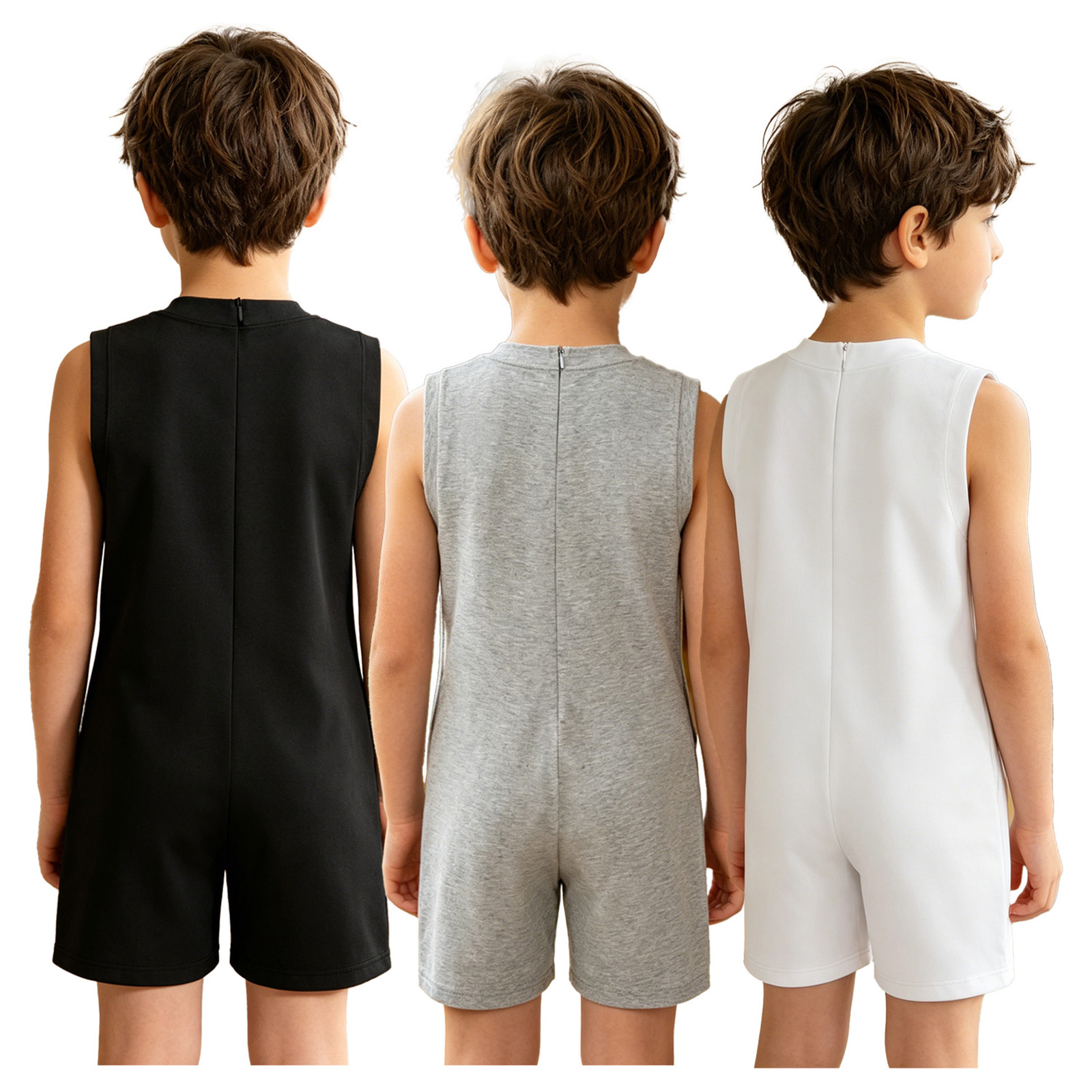 Summer Clothing For Kids Girls - 3pcs Pakaian Anak Laki-laki Perempuan Autisme