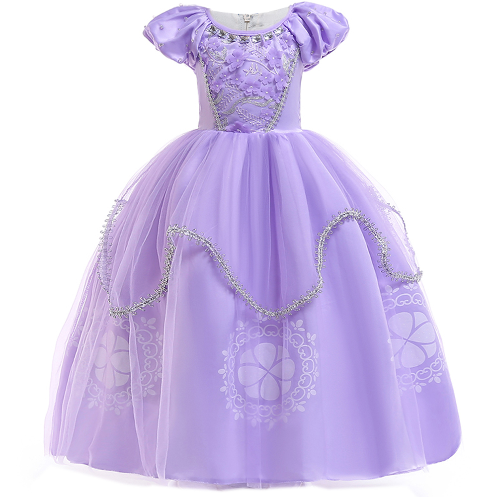 Summer Clothing For Kids Girls - Gaun anak perempuan Sophie musim panas