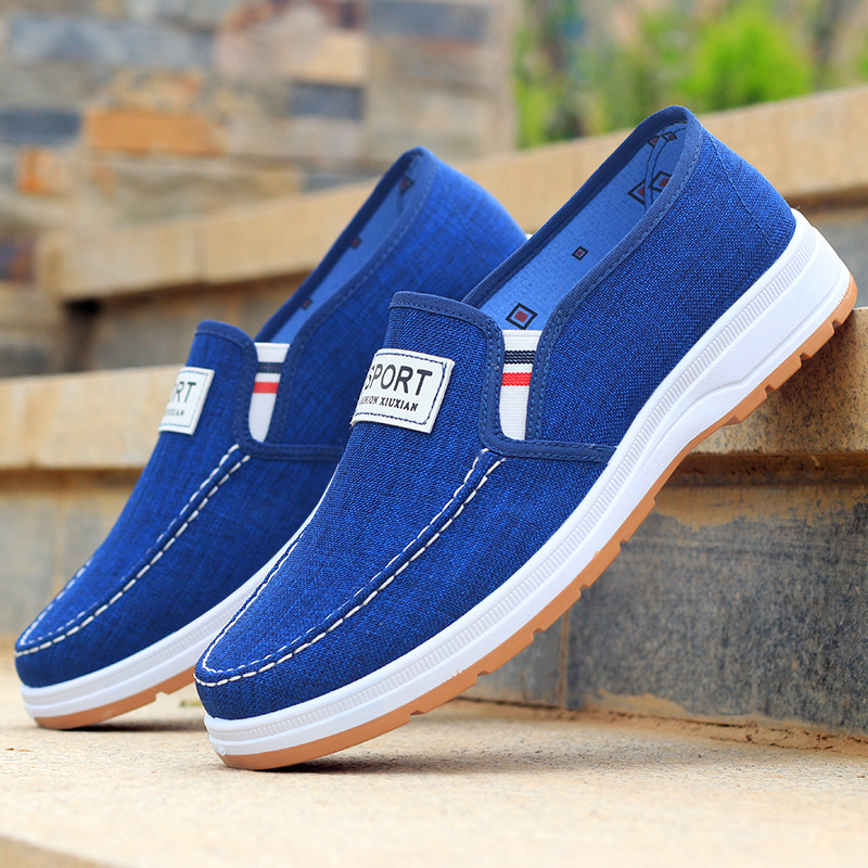 Summer Cloth - Sepatu kanvas musim panas untuk pria,