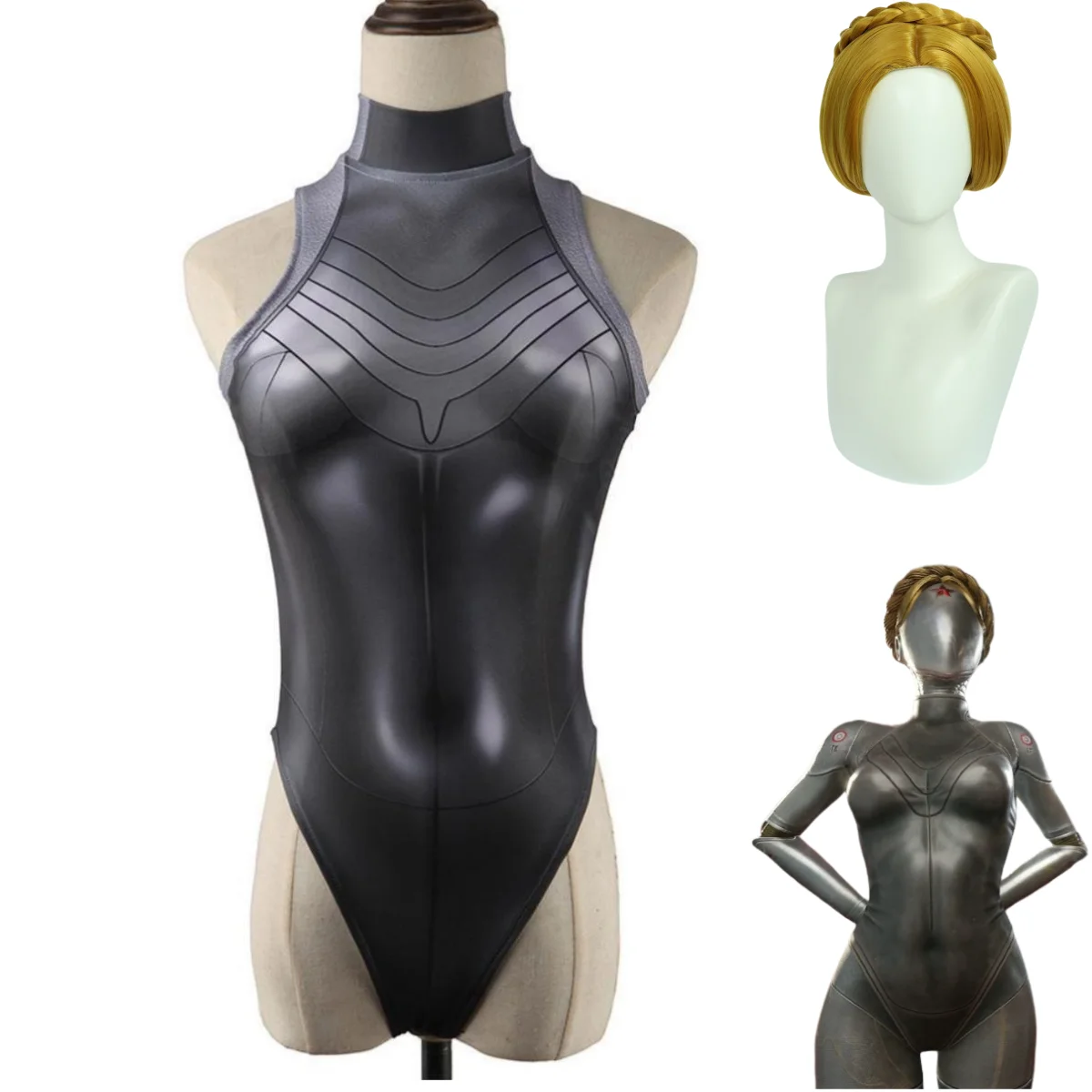 Kostum Cosplay Robot Twins unt - Summer Alt Clothing ulasan dan harga