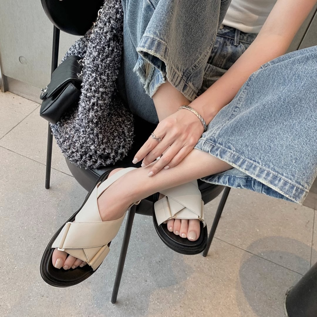 Sandal Roma Platform Kasual Wa - Summer Clothing Sale Women ulasan dan harga