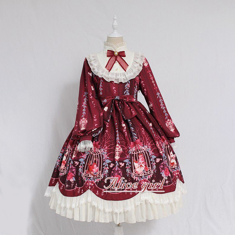 MAGOGO Kawaii Lolita gaun leng - Summer Victorian Clothing ulasan dan harga