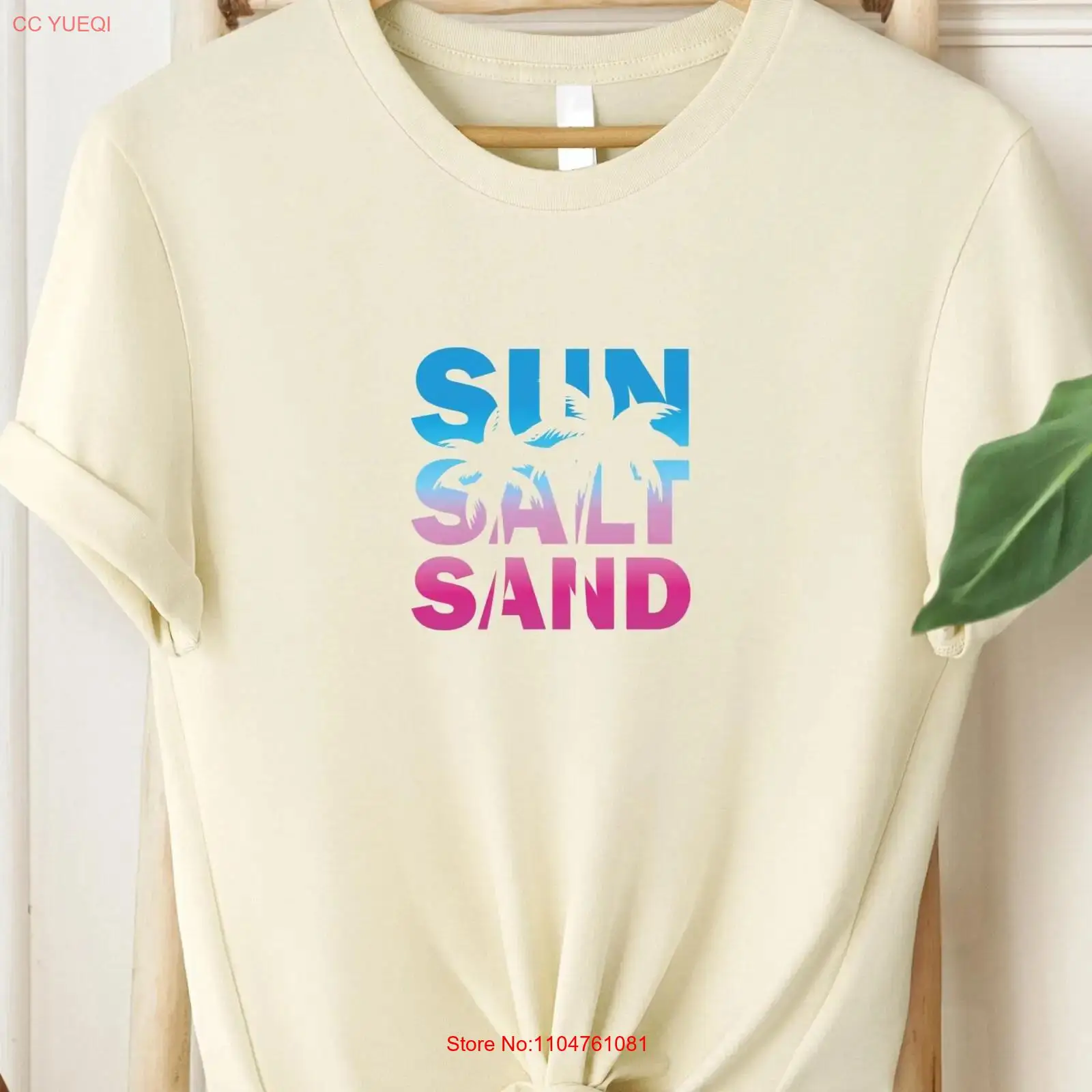 Kaos Sun Salt Sand Retro Summe - Summer Vacation Clothing Men ulasan dan harga