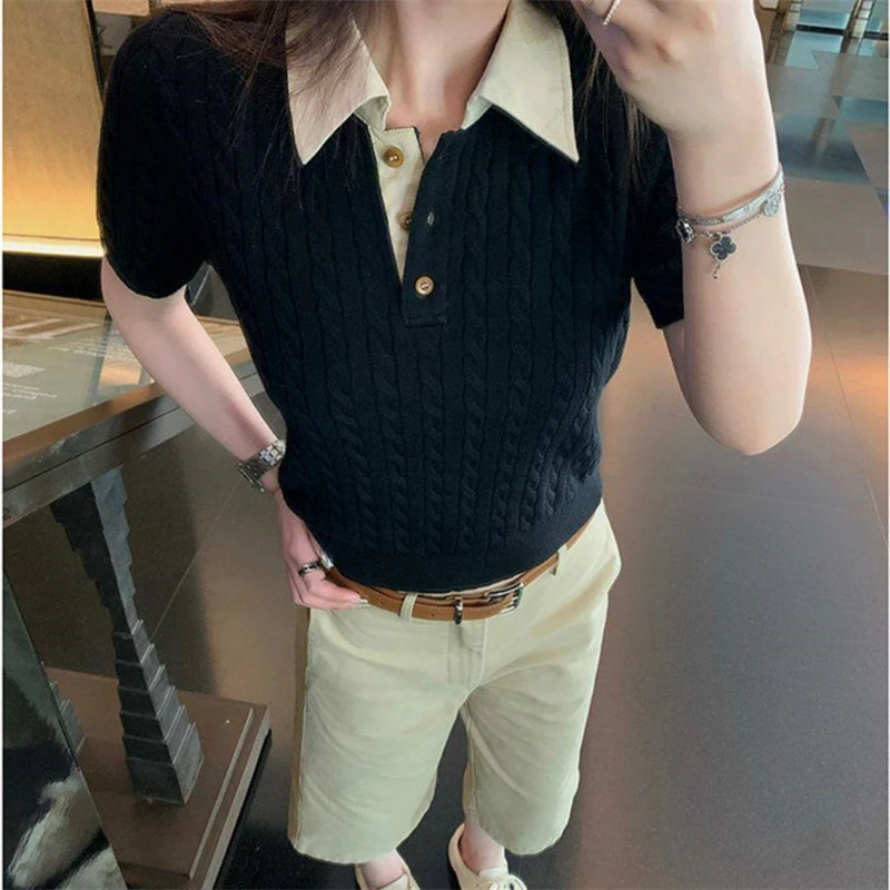 Pakaian Wanita Sweter Rajutan  - Summer Clothing Yarn ulasan dan harga