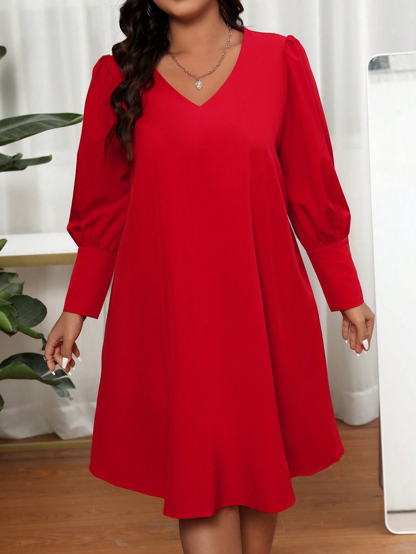 Gaun Wanita Ukuran Besar denga - Summer Clothing Colors ulasan dan harga