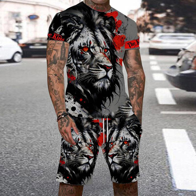 Setelan Olahraga Harimau Hewan - Summer Clothing For A Beach ulasan dan harga