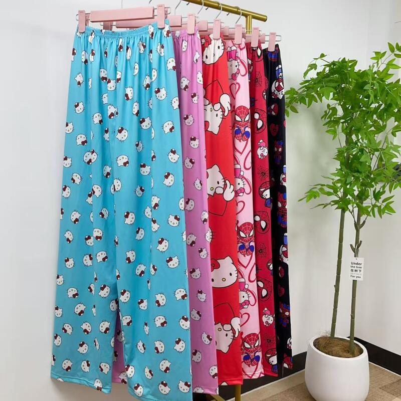 Piyama Kartun Baru Hello Kitty - Summer Cloth ulasan dan harga