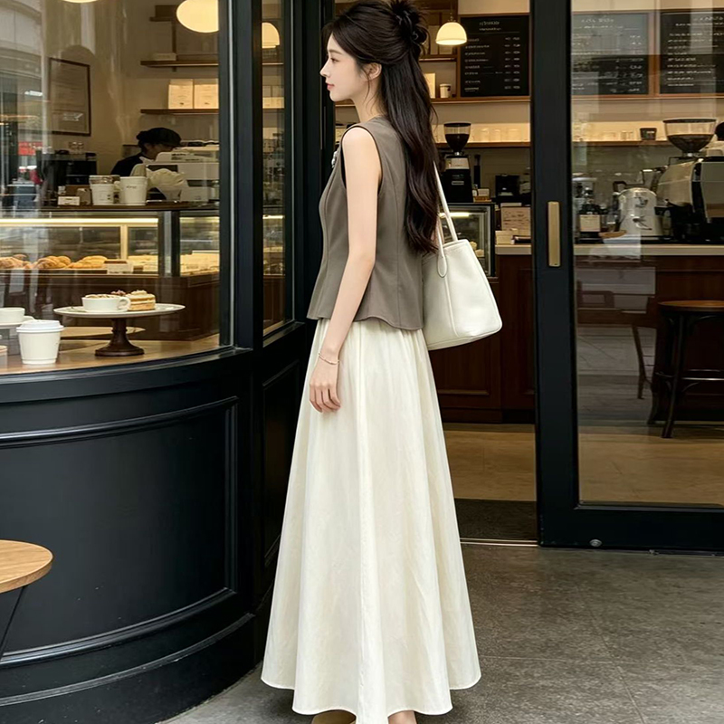Set Rok Vest Pinggang Ramping  - Summer Alt Clothing ulasan dan harga