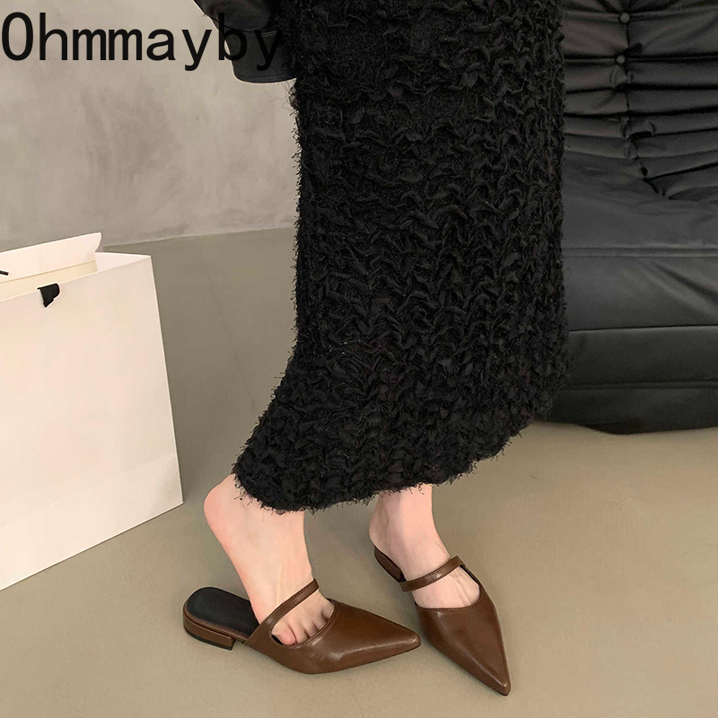 Sandal Muels Wanita Ujung Lanc - Summer Clothing Sale Women ulasan dan harga