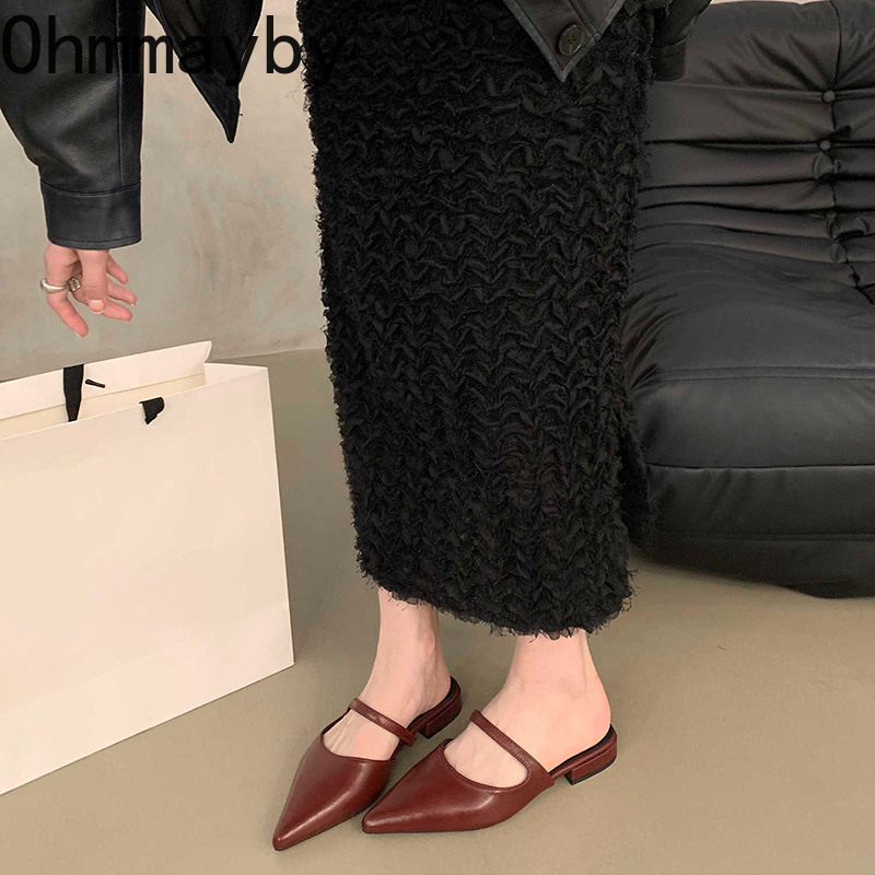 Sandal Muels Wanita Ujung Lanc - Summer Clothing Sale Women ulasan dan harga