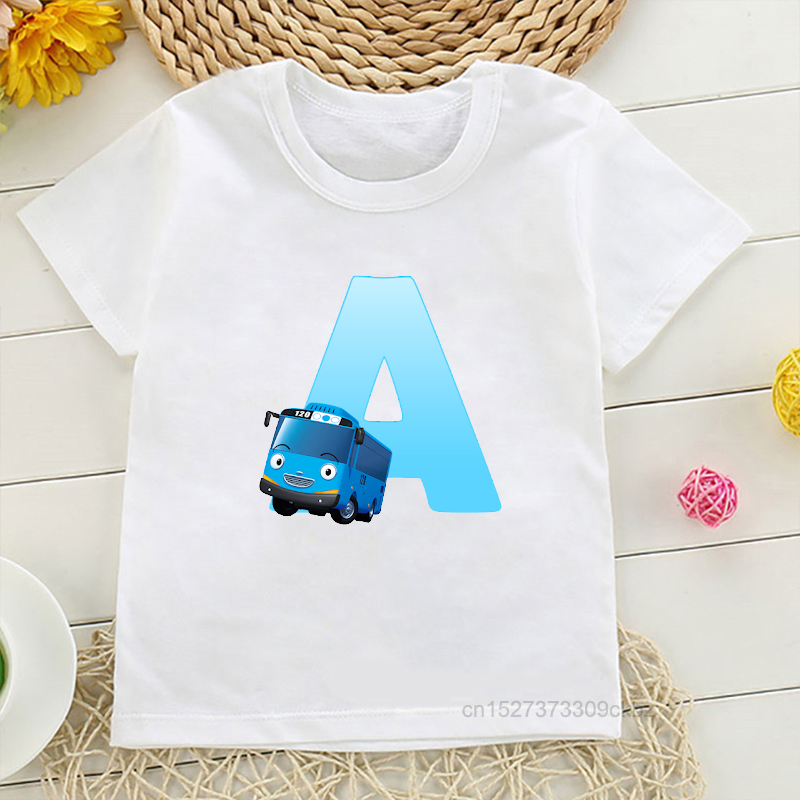 Obral besar baru kaus huruf A  - Summer Clothing Kids Sale ulasan dan harga