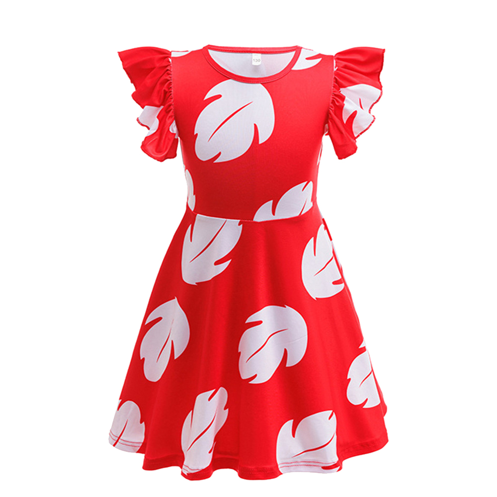 Gaun Kartun Tropis Lucu untuk  - Summer Clothing For Kids Girls ulasan dan harga