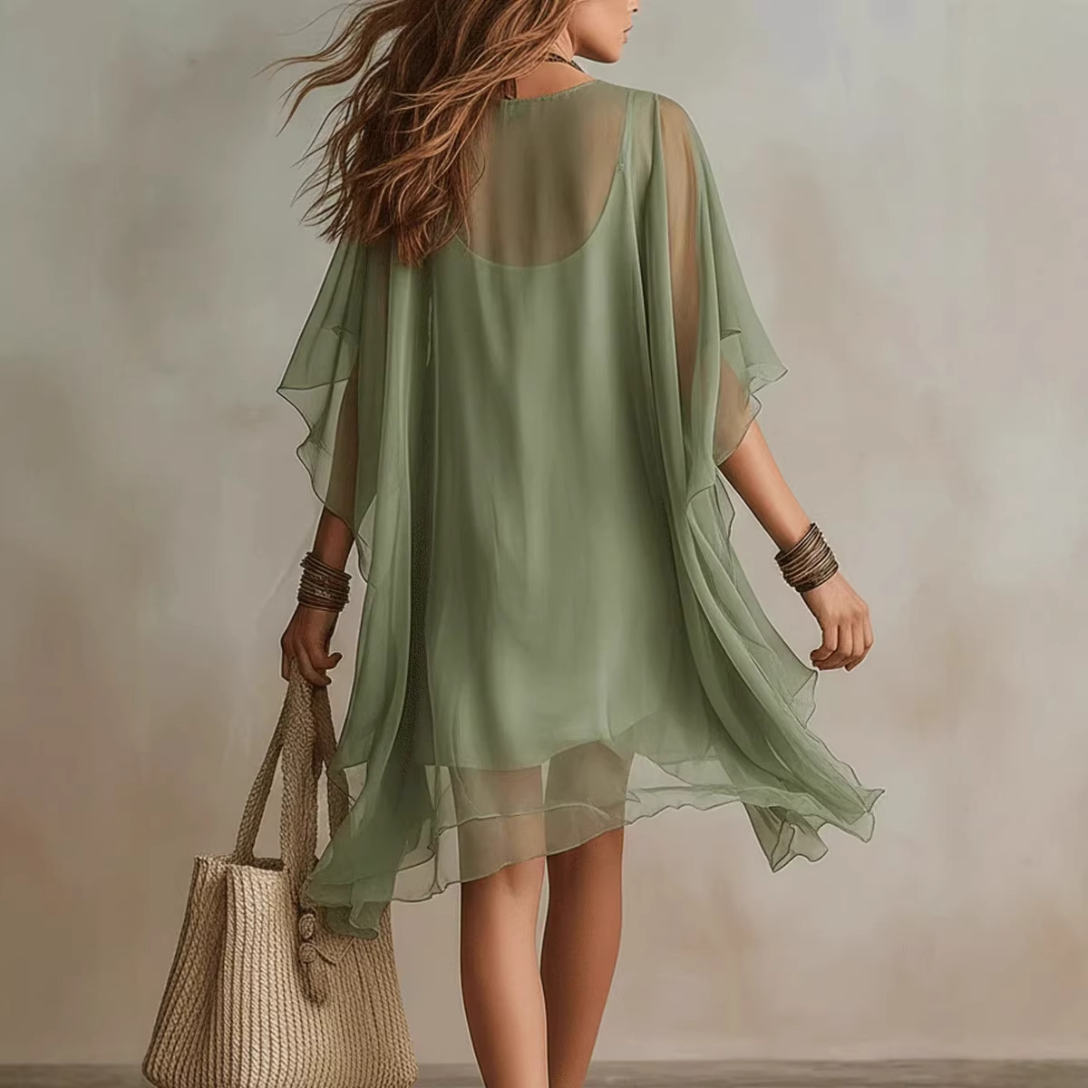 Set Gaun 2-Potong Wanita Model - Summer Alt Clothing ulasan dan harga