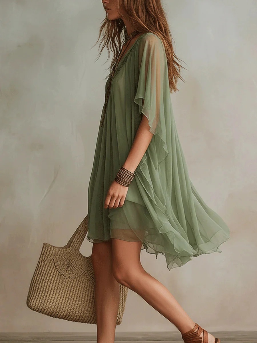 Set Gaun 2-Potong Wanita Model - Summer Alt Clothing ulasan dan harga