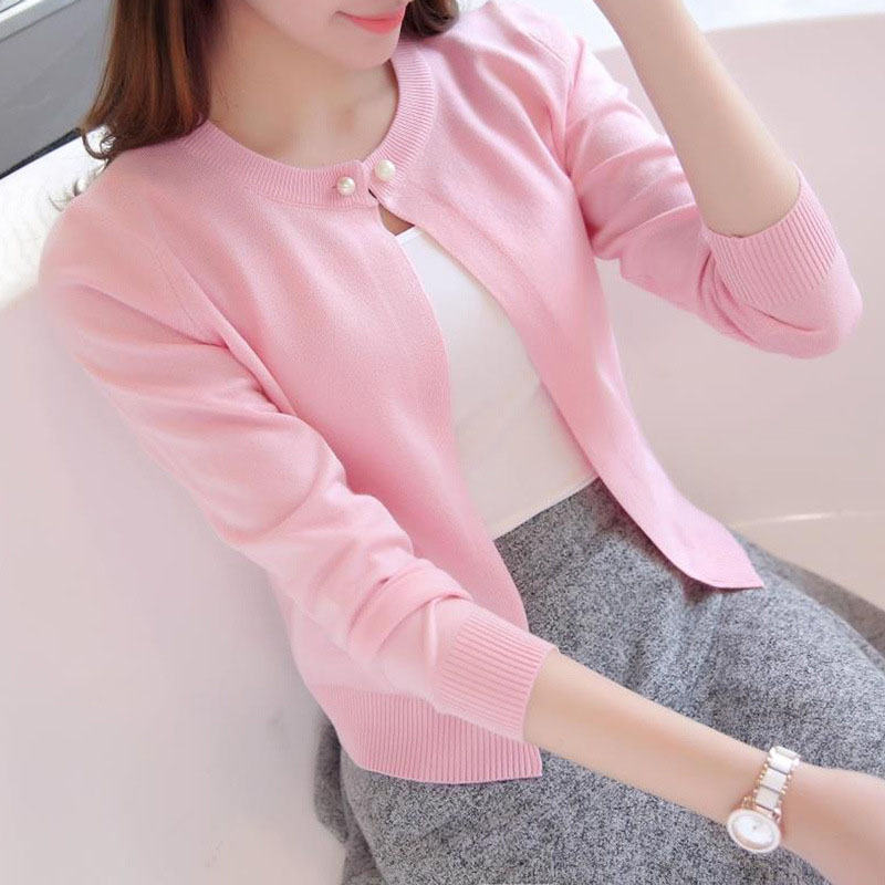 Pakaian Wanita, Cardigan Rajut - Summer Clothing Yarn ulasan dan harga