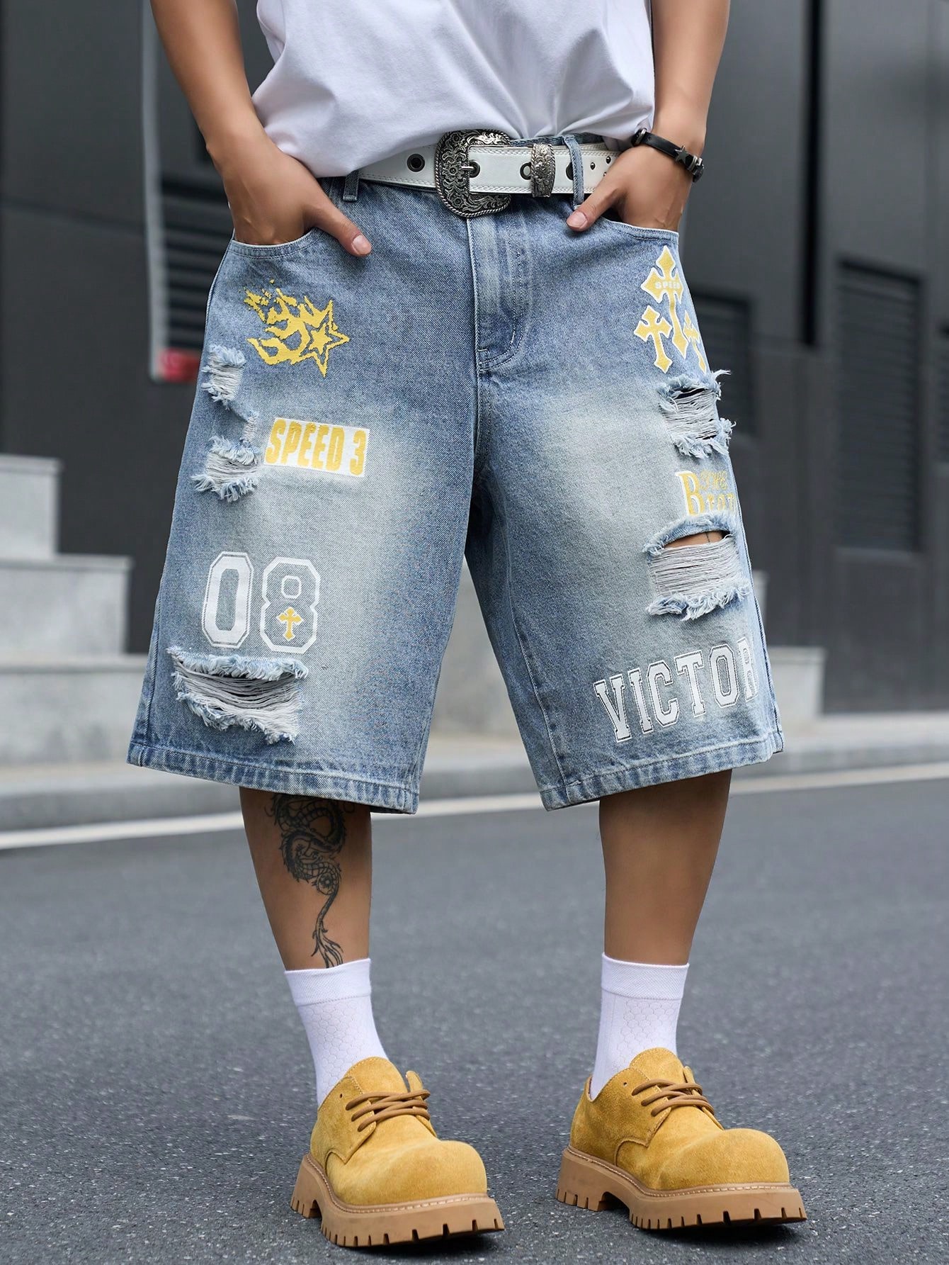 Celana Pendek Denim Pria Model - Summer Quotes ulasan dan harga