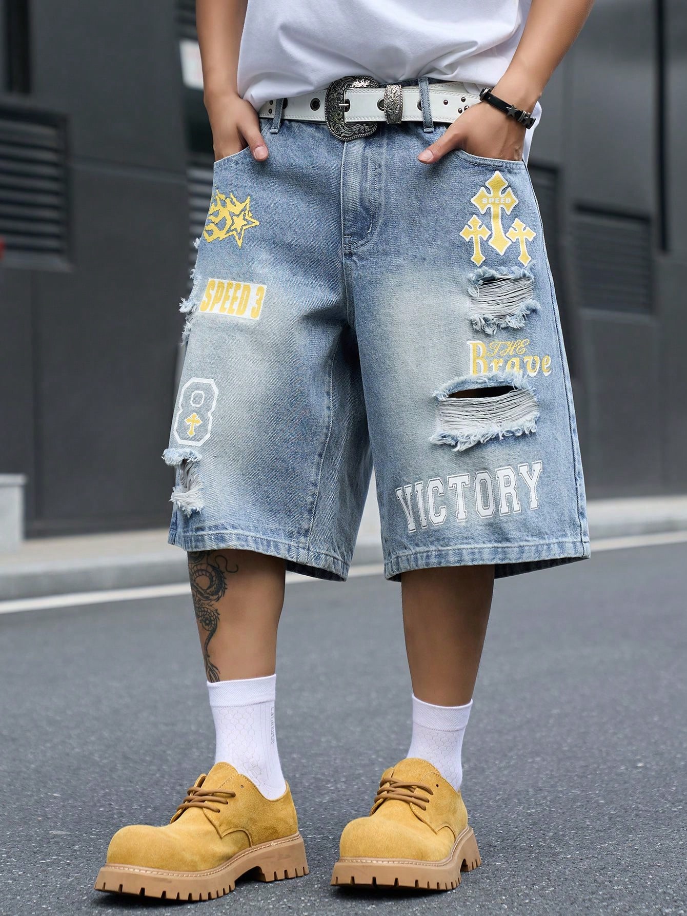 Celana Pendek Denim Pria Model - Summer Quotes ulasan dan harga