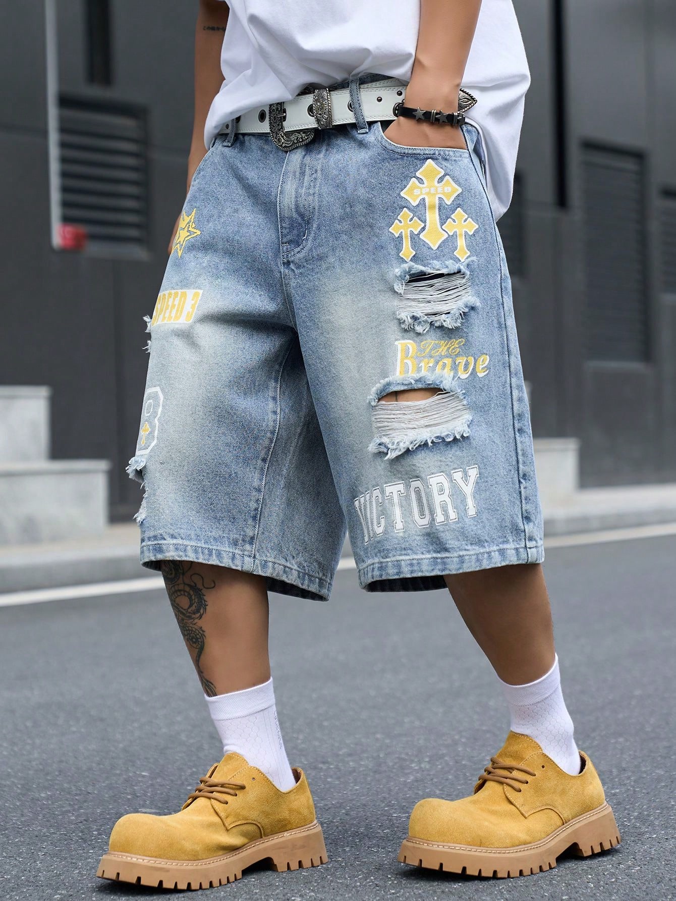 Celana Pendek Denim Pria Model - Summer Quotes ulasan dan harga