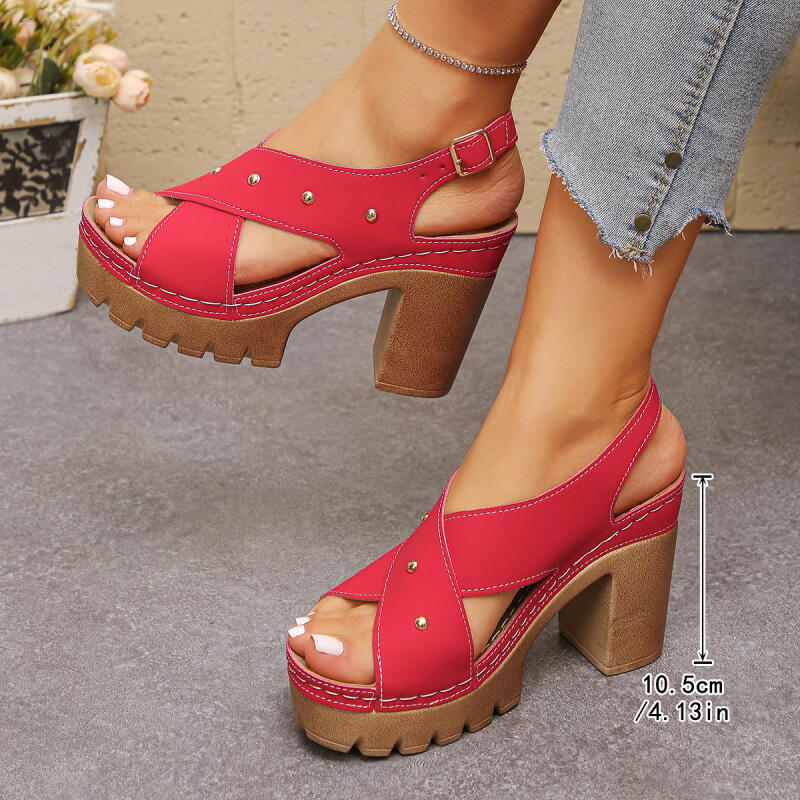 Sandal Gladiator Tali Silang H - Summer Clothing Sale Women ulasan dan harga