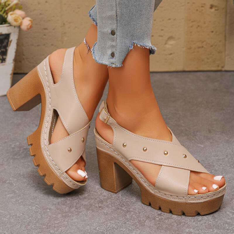 Sandal Gladiator Tali Silang H - Summer Clothing Sale Women ulasan dan harga
