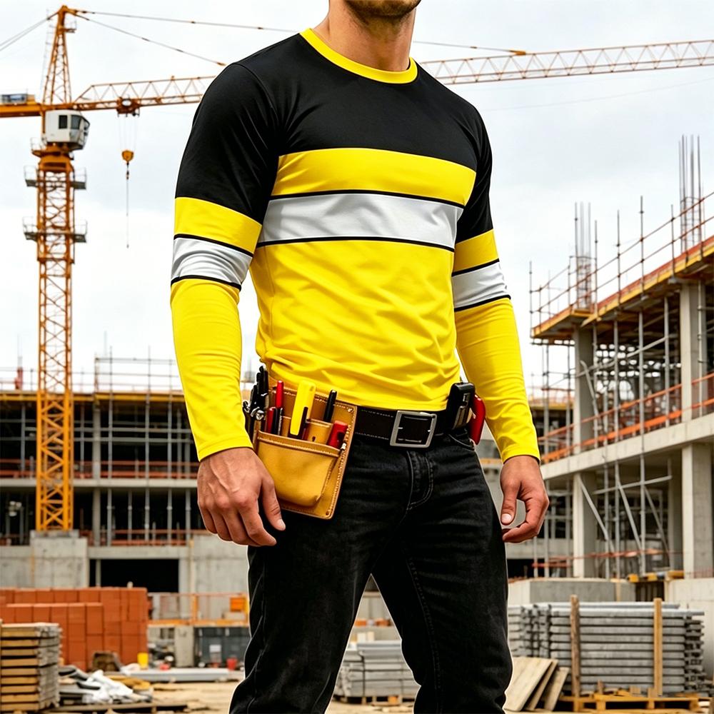 Seragam Kerja Bergaris Warna C - Summer Clothing Guys ulasan dan harga