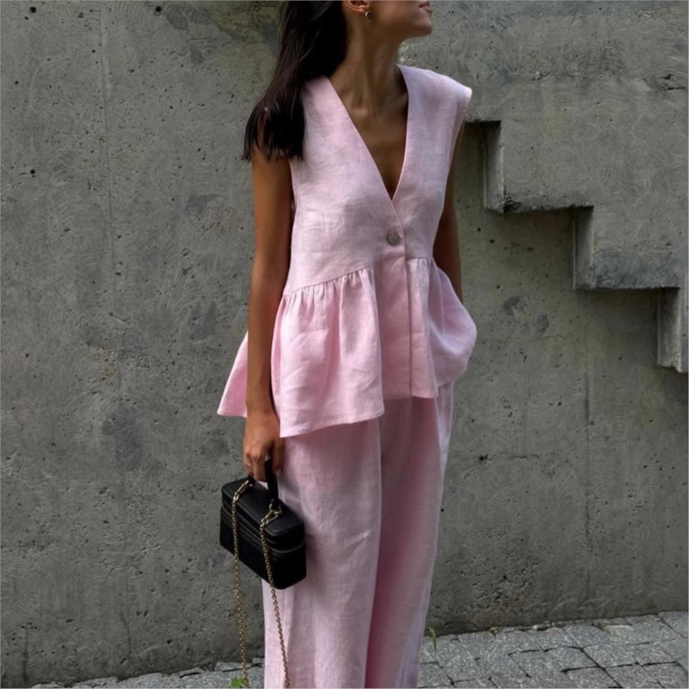 Rompi Tanpa Lengan Kasual Cela - Zara Summer Clothing For Women ulasan dan harga